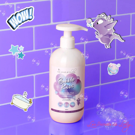 Bubble Kiss soin lavant cheveux et corps 400ml  Les secrets de Loly