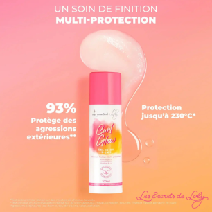 Curl Glow Sérum de finition multi-protection - 100ml Les secrets de Loly