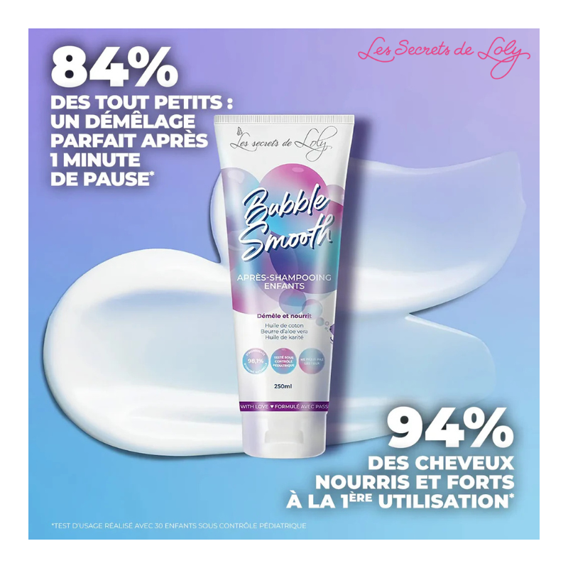 Bubble Smooth Après-Shampooing  250ml Les secrets de Loly