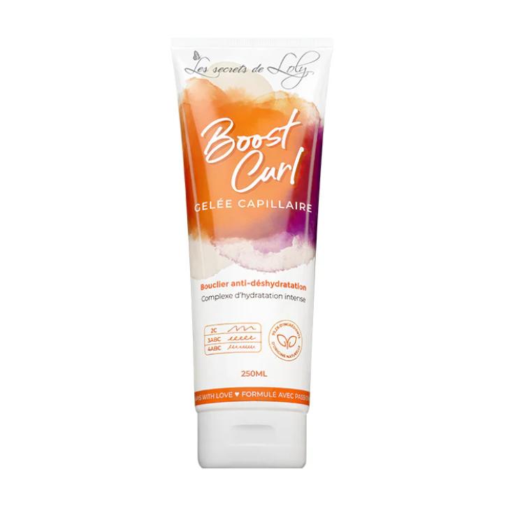 Boost Curl Gelée coiffante hydratante - 250ml Les secrets de Loly Boost Curl Gelée coiffante hydratante - 250ml Les secrets de Loly