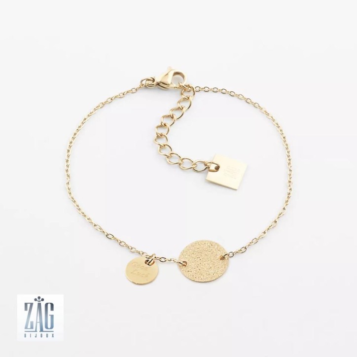 Bracelet cheville Santa-Sofia Zag