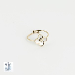 Bague trefle Toscana Zag