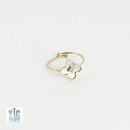 Bague trefle Toscana Zag