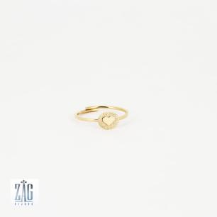 Bague coeur Zag