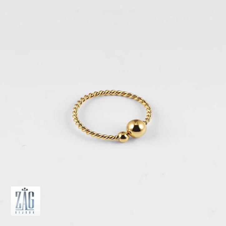 Bague Soto jonc tressé Bague Soto jonc tressé