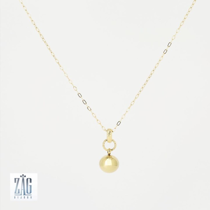 Collier Liomy pendule Zag Collier Liomy pendule Zag