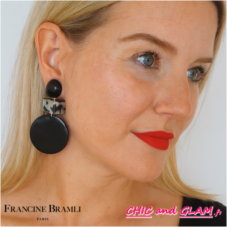 B.O Planete ton noir/léopard Francine Bramli