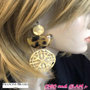 B.O Fabuleuse éventail clip Francine Bramli