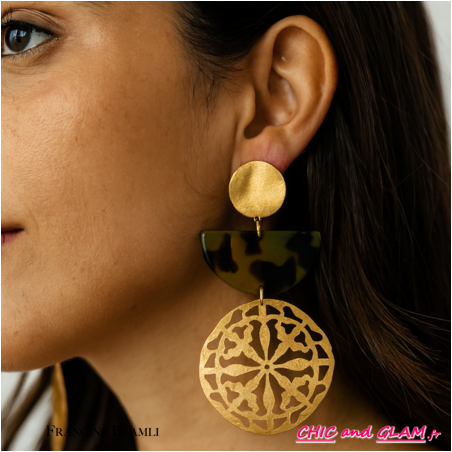 B.O Fabuleuse éventail clip Francine Bramli