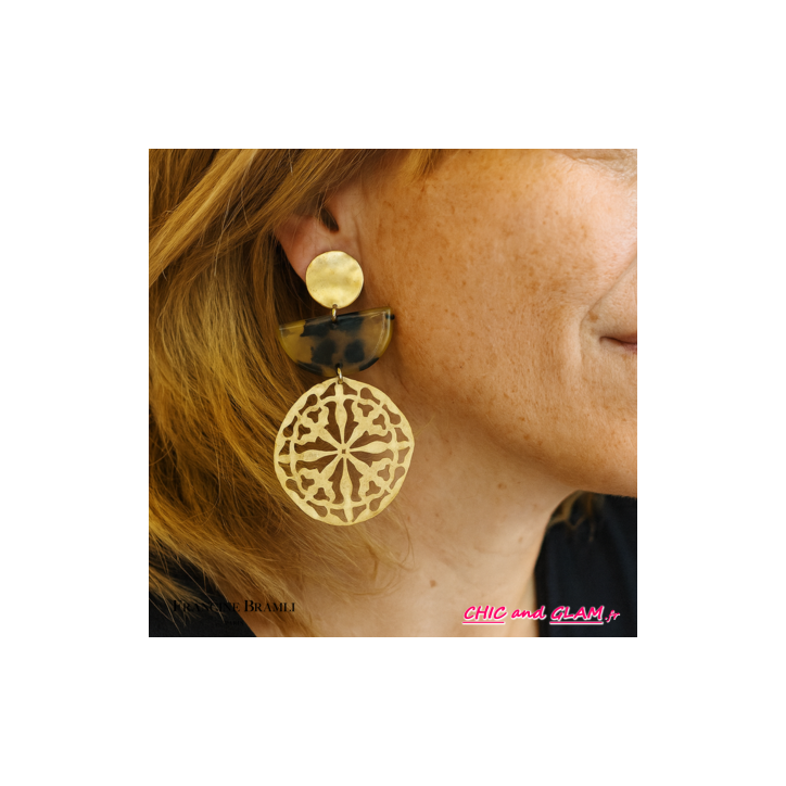 B.O Fabuleuse éventail clip Francine Bramli