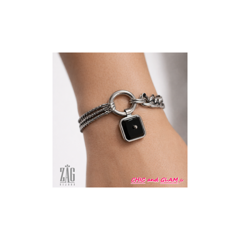 Bracelet Quatro esprit rock Zag