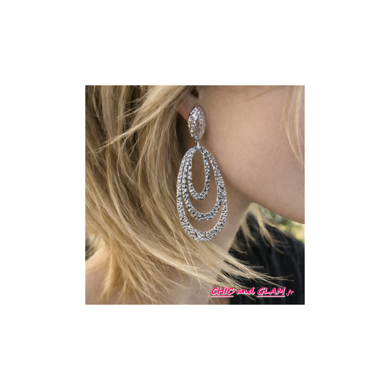 B.O triple ovales acier martelé RS