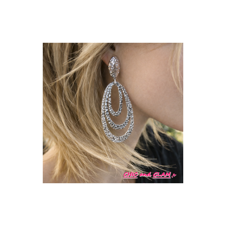 B.O triple ovales acier martelé RS B.O triple ovales acier martelé RS