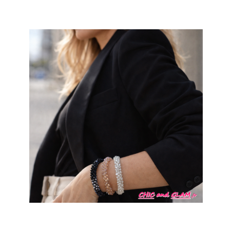 Bracelet perles spring mil