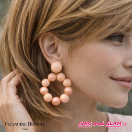 B.O Bastille beige rosé doré Francine Bramli