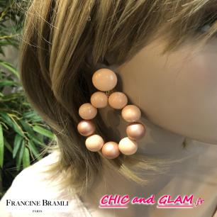 B.O Bastille beige rosé doré Francine Bramli