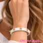 Bracelet jonc 5 clous Zag