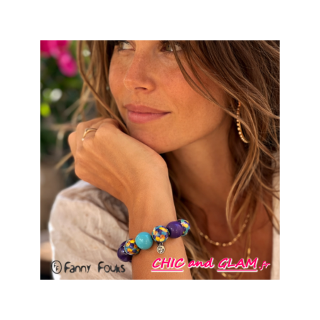 Bracelet boules colorée Fanny Fouks