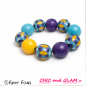 Bracelet boules colorée Fanny Fouks