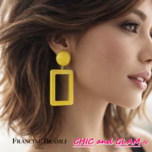 B.O Luxembourg L clip ton jaune Francine Bramli