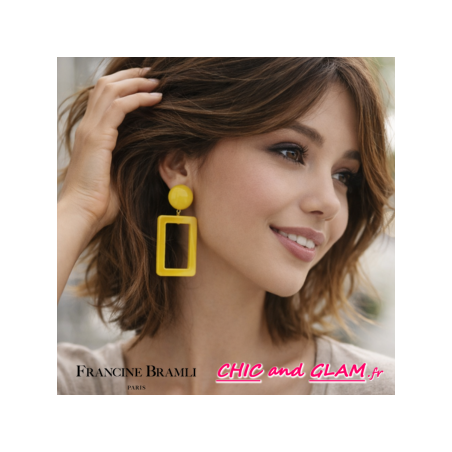 B.O Luxembourg L clip ton jaune Francine Bramli