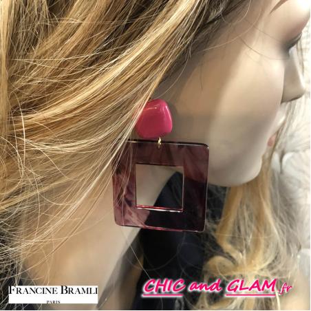 B.O Aquila ton transp fuchsia clip Francine Bramli