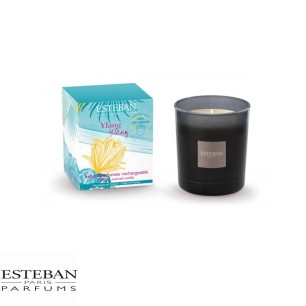 Bougie parfumé init rechargeable ylang-ylang 180 gr Esteban