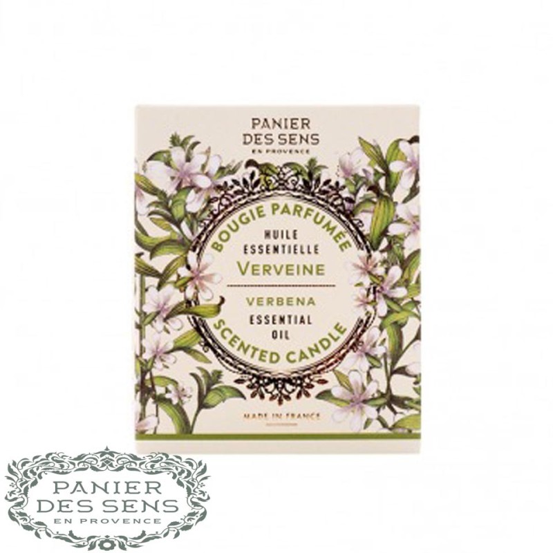 Bougie parfumée 180 gr verveine  Panier des sens