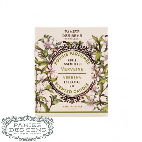 Bougie parfumée 180 gr verveine  Panier des sens