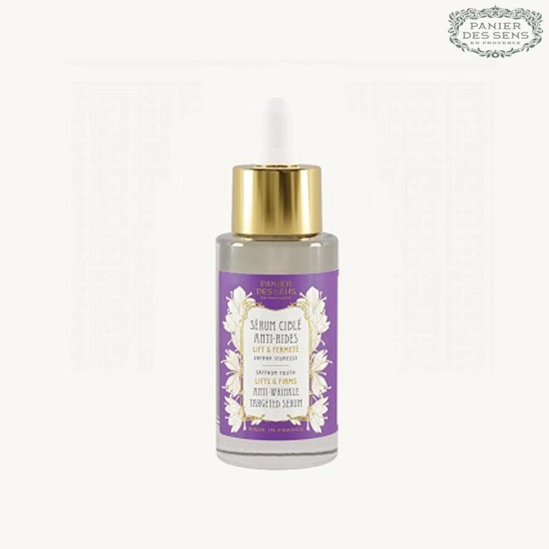 Serum  Anti-rides ciblé  30ml Safran Panier des sens