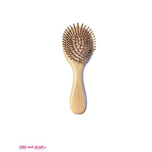 Brosse bambou a cheveux