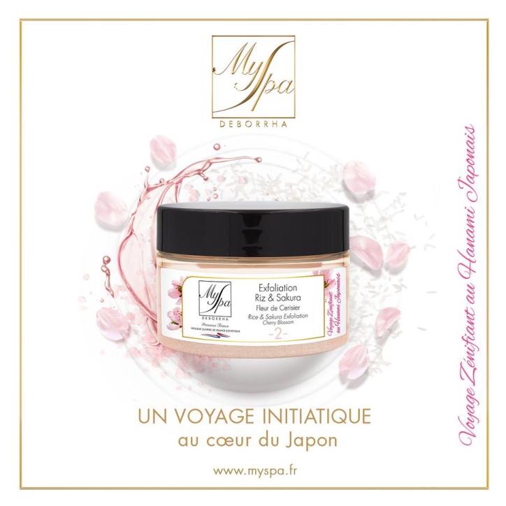 Exfoliation riz-sakura Myspa