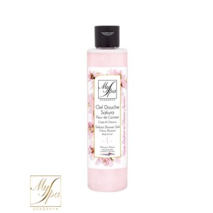 Gel douche Sakura fleurs de cerisier Myspa