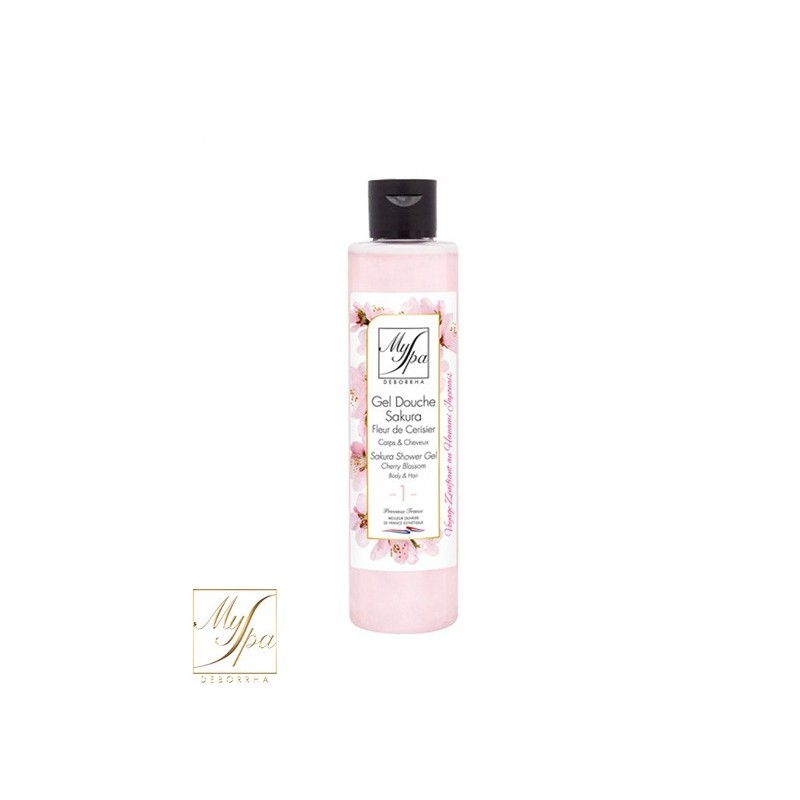 Gel douche Sakura fleurs de cerisier Myspa