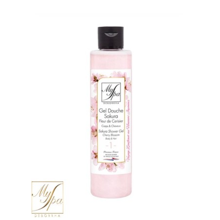 Gel douche Sakura fleurs de cerisier Myspa