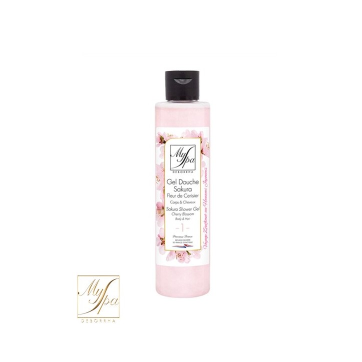 Gel douche Sakura fleurs de cerisier Myspa