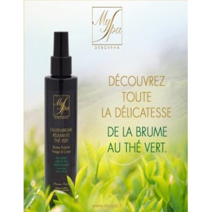 Eau en brume thé vert 150ml Myspa 