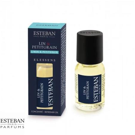 Concentré de parfum lin & petitgrain 15ml Esteban