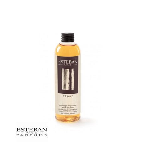 Recharge parfum 250ml/ 500ml cèdre  Esteban