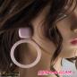 B.O Cleo clip ton rose cabochon rose Francine Bramli