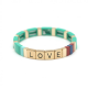 Bracelet tuile "Love" rs