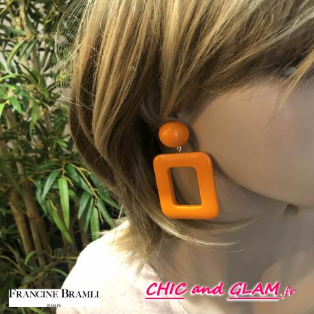 B.O FL orange clip Francine Bramli