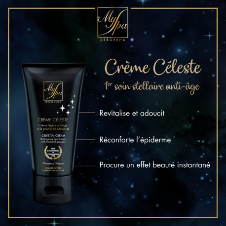 Crème celeste a la poudre de météorite Myspa