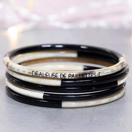 Bracelet "Message" corne