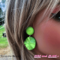 B.O Venus s percé ton vert  Francine Bramli