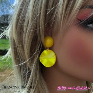B.O Venus s percé ton jaune  Francine Bramli