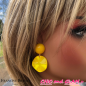 B.O Venus s percé ton jaune  Francine Bramli