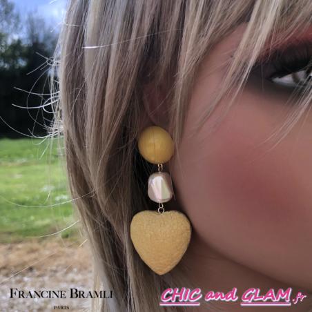 B.O Heart xl ton jaune Francine Bramli