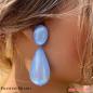 B.O Cayenne percé ton bleu Francine Bramli