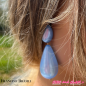 B.O Cayenne percé ton bleu Francine Bramli